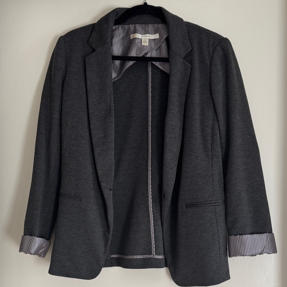 LC Lauren Conrad Charcoal Blazer